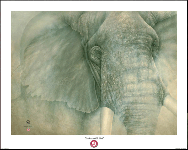 Giclee - The Alabama Elephant - Poster